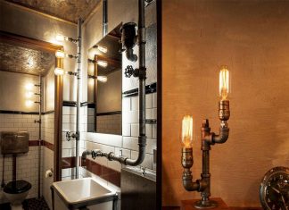 دکوراسیون داخلی با لوله اکسپوز دکوراسیون داخلی با لوله اکسپوز