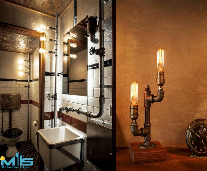 Interior Decoration with tube-articleMohandesi-saz_pic_04 دکوراسیون داخلی با لوله اکسپوز