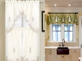 پرده جدید آشپزخانه