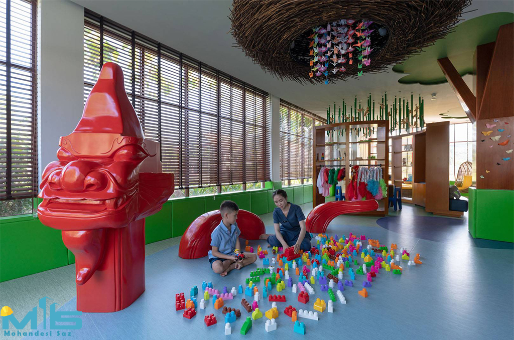 طراحی داخلی خلاقانه برای مهد کودک