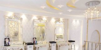 دکوراسیون داخلی آرایشگاه زنانه