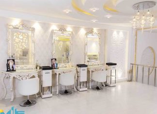 دکوراسیون داخلی آرایشگاه زنانه