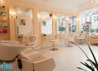 طراحی داخلی آرایشگاه بانوان