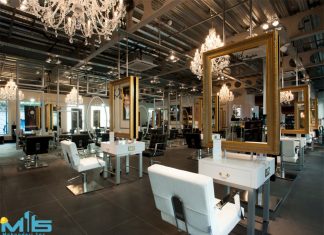 طراحی داخلی لوکس آرایشگاه زنانه