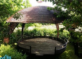 ساخت آلاچیق چوبی