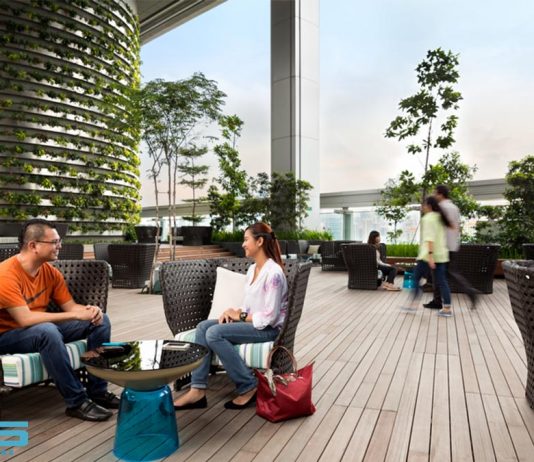 زیبایی تراس ها با فضای سبز