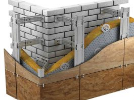 سازه ی نمای خشک