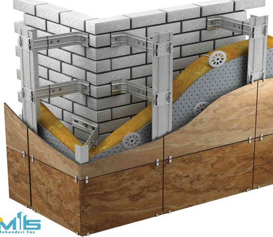 سازه ی نمای خشک