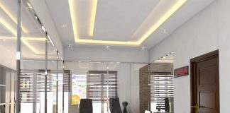 طراحی داخلی صرافی