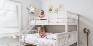 طراحی تخت خواب دو طبقه در دکوراسیون داخلی