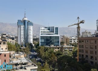 نمای مدرن در تهران