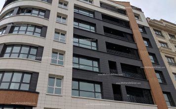 اجرای نمای ساختمان با سرامیک نمونه کار نما ساختمان