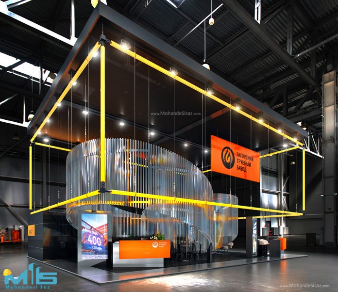 exhibition_booth_design_mohandesisaz طراحی غرفه نمایشگاهی