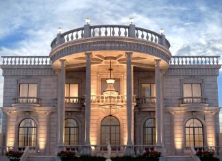 نمای رومی با ابزار