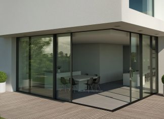 اجرای شیشه فریم لس