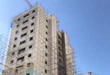اجرای نمای ساختمان سیمان شسته در تهران