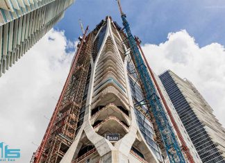 اجرای نمای grc یا نمای gfrc