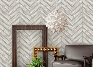 کاغذ دیواری و طراحی داخلی با کاغذ دیواری